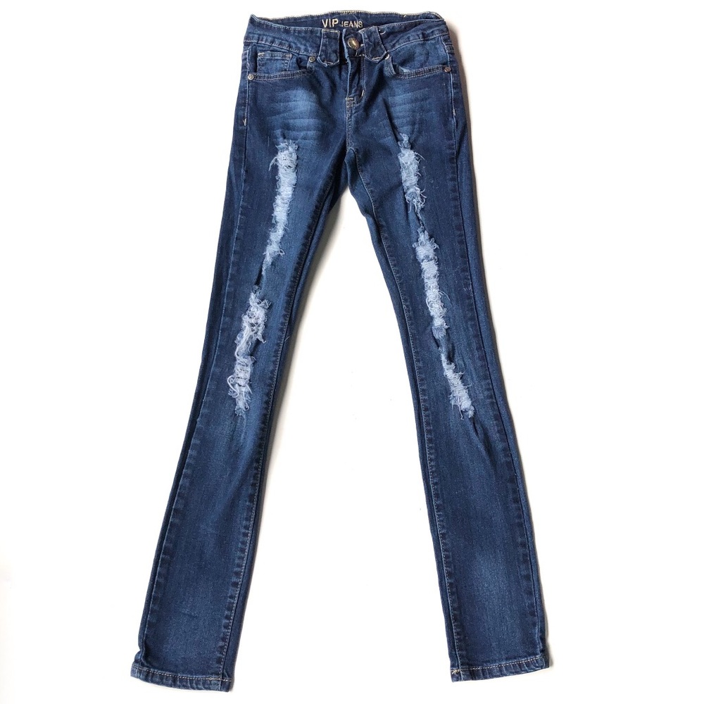 VIP Jeans - Ripped Skinny Jeans